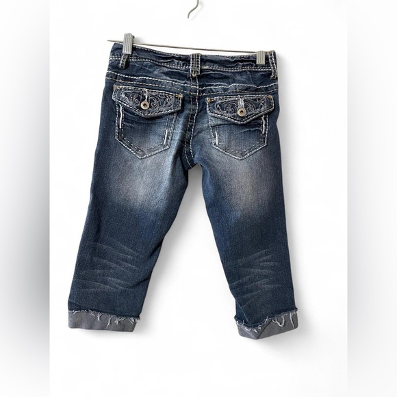 Rue21 Indigo Denim Capris - Picture 2 of 2